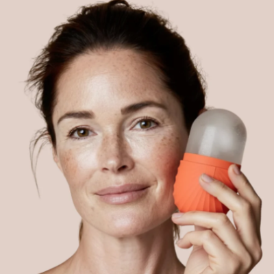 Ice roller visage et yeux